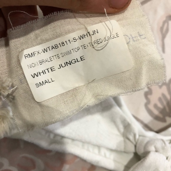 Rebecca minkoff Nicki bralette bikini top Sz s - Picture 5 of 8